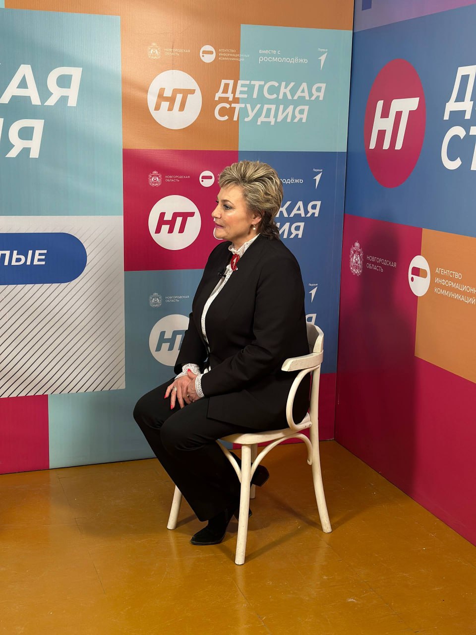 В «Детской студии» – Татьяна Ларичева, председатель Совета регионального отделения Движения Первых В «Детской студии» – Татьяна Ларичева, председатель Совета регионального отделения Движения Первых