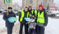 В течение недели просветительские встречи с участниками дорожного движения проводились во взаимодействии сотрудников Госавтоинспекции области и представителей студенчества