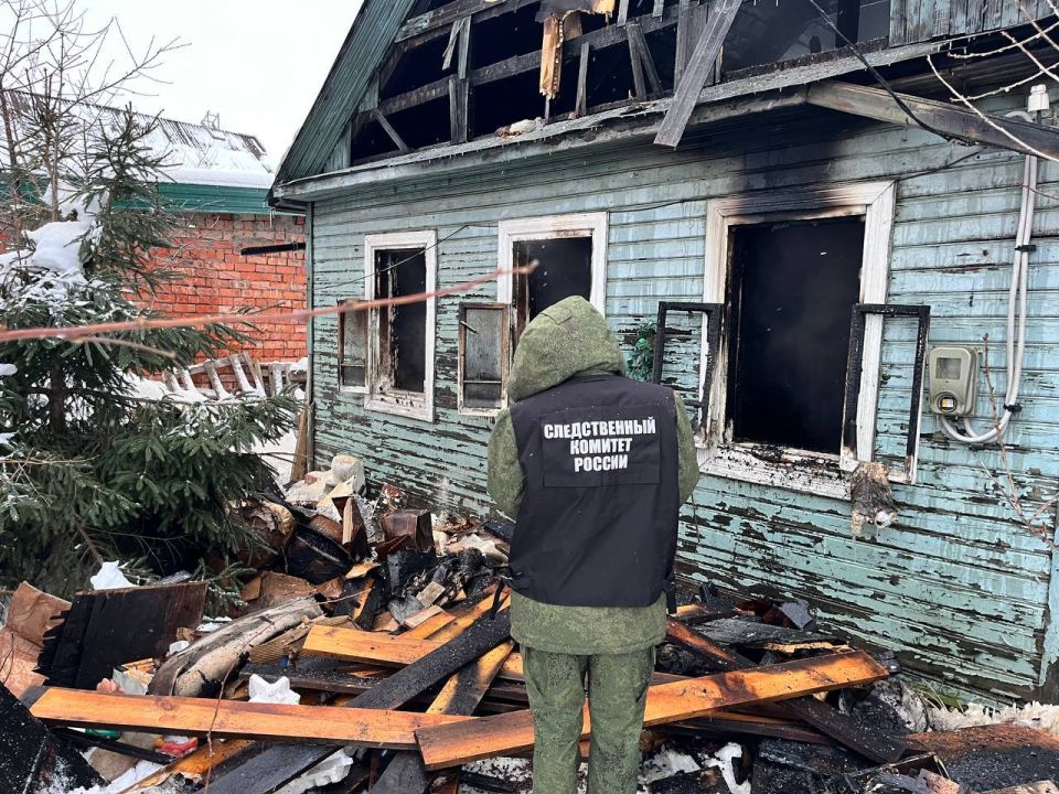 В Великом Новгороде в результате пожара погиб мужчина