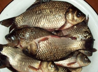 Жареные караси без косточек