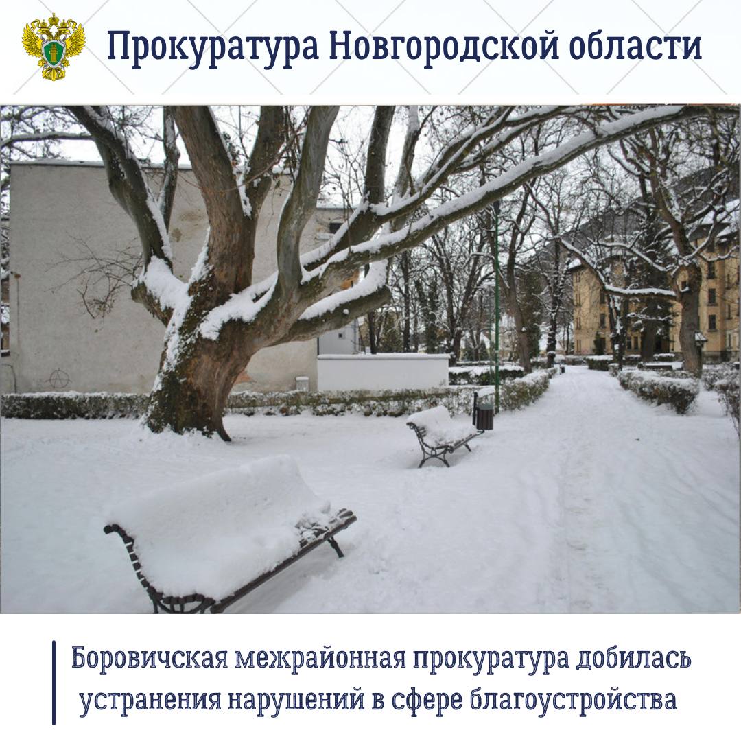 Боровичская межрайонная прокуратура по обращению местного жителя, поступившему с личного приема первого заместителя прокурора области Павла Россоловского, провела проверку соблюдения требований законодательства в сфере...