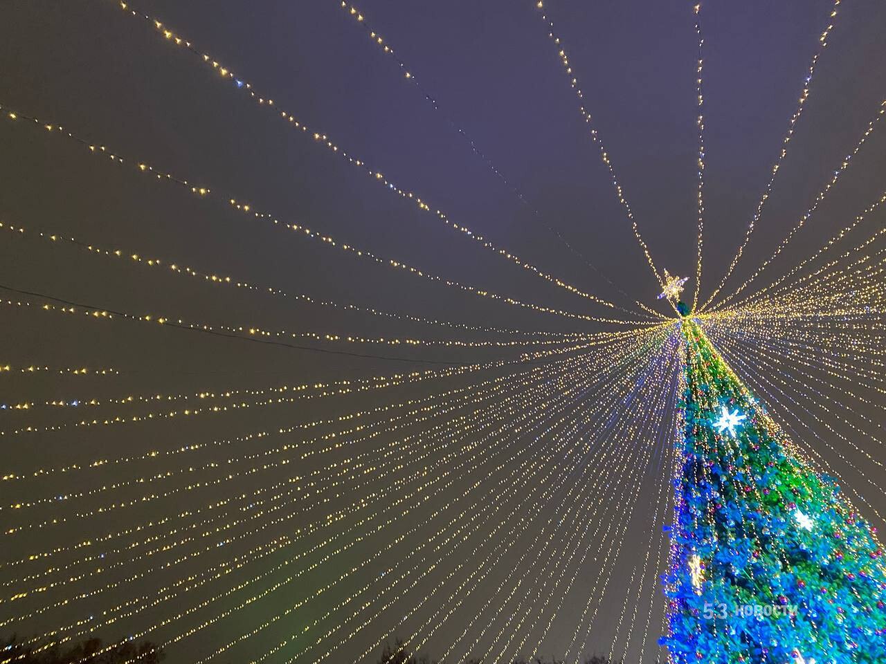 Новгородцам сообщили, когда начнётся демонтаж главной новогодней ёлки