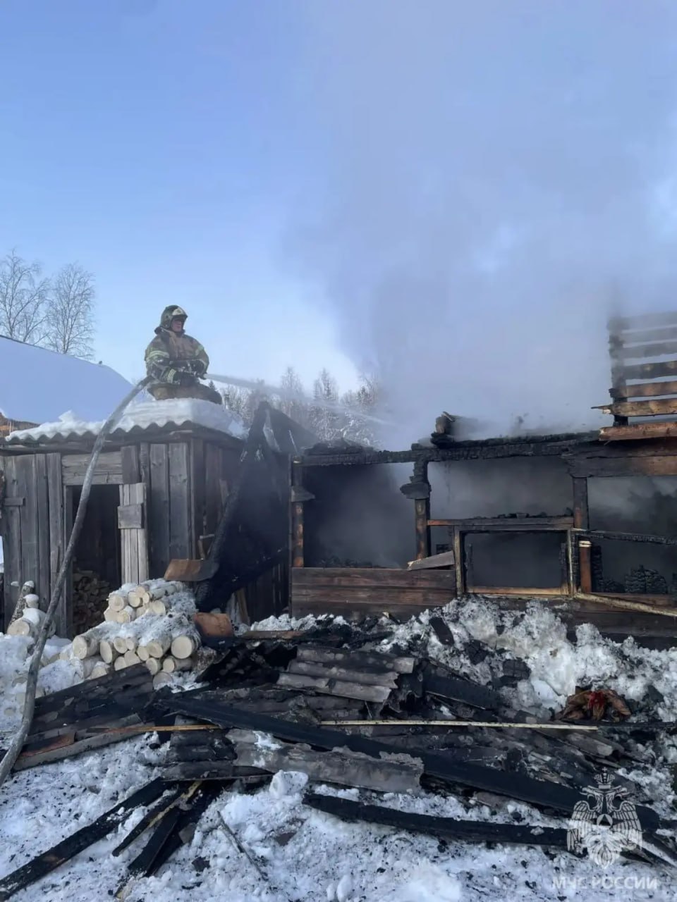 За сутки в Новгородской области потушили шесть пожаров