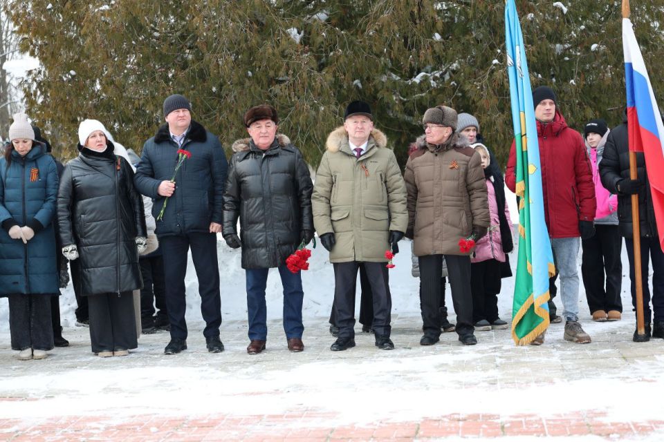 Сегодня в Батецком округе отметили 82-ю годовщину освобождения от немецко-фашистских захватчиков