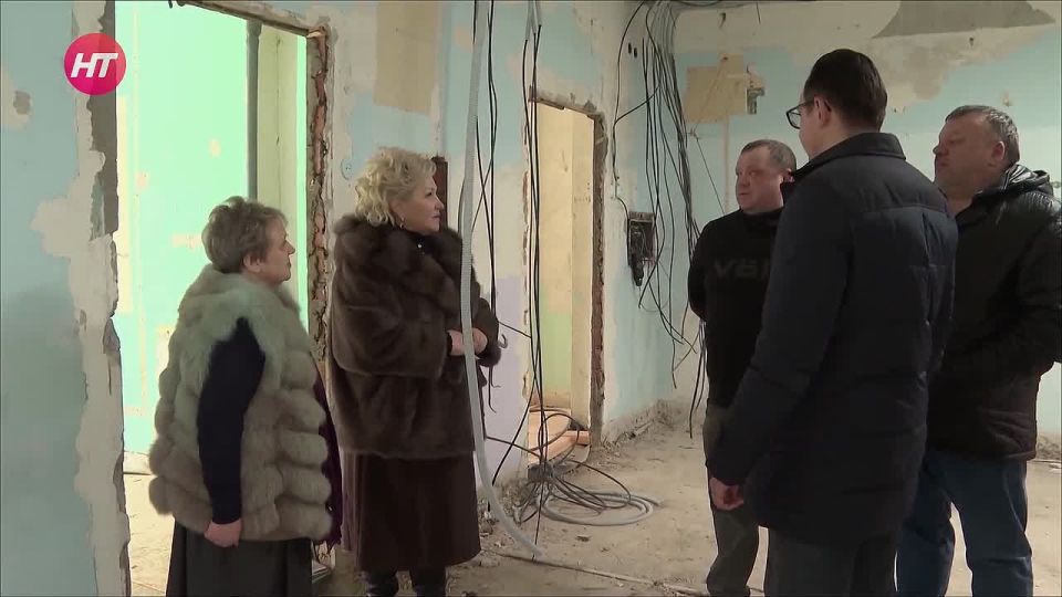 В школе №16 Великого Новгорода начался масштабный капитальный ремонт