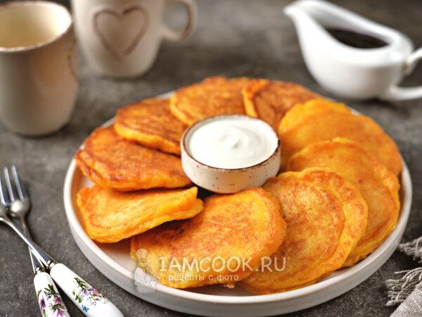 Солнечные оладушки из тыквы: любимое лакомство детей в сезоне осени