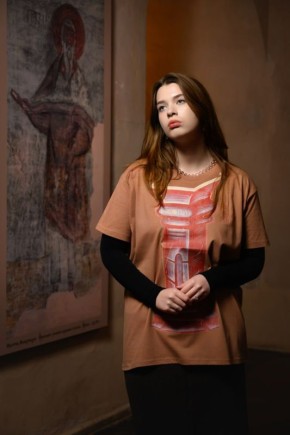 В Великом Новгороде выпустили футболки с фресками Феофана Грека