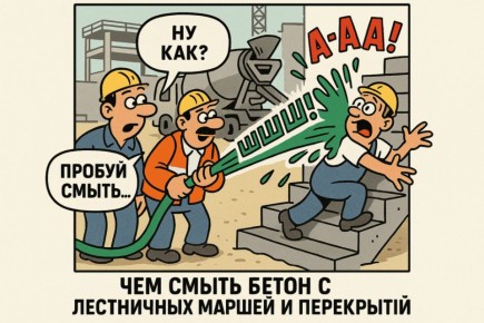 Секреты идеальной чистоты: Как эффективно удалить бетон со ступеней и площадок