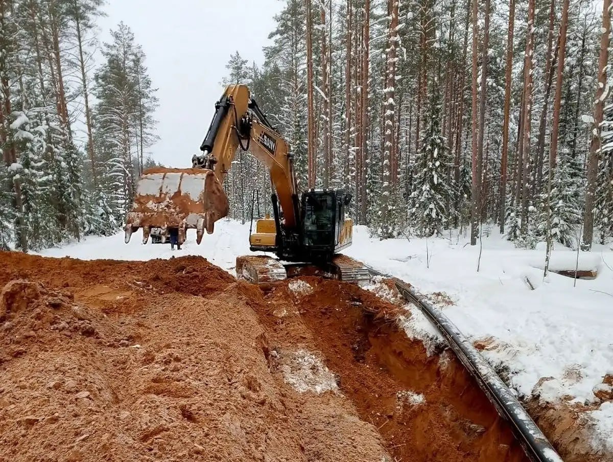 В Новгородской области начали строить газопровод до города Пестово