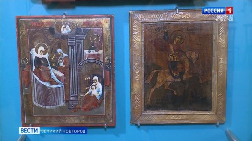 Новгородский музей-заповедник представил выставку "Скорые помощники, тёплые заступники: лики и пространства народной иконы"
