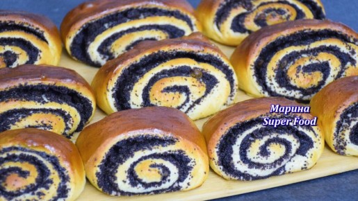 Пышные булочки с маковой начинкой: идеальный десерт для праздника