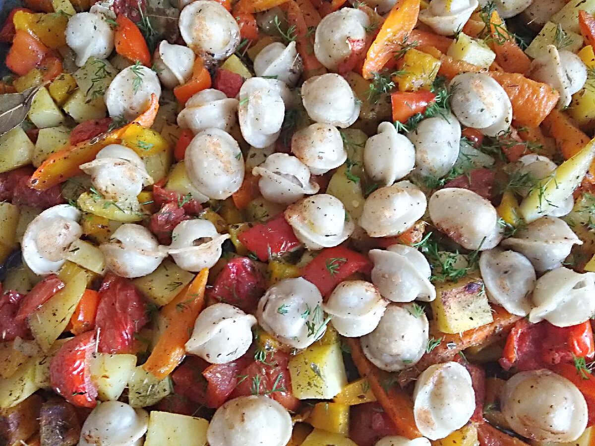 Пельмени с овощами: идеальный способ накормить голодную компанию