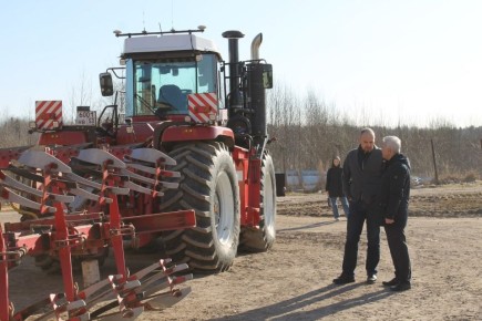 В КФХ Дениса Павлюка пройдёт яровой сев отечественного ячменя