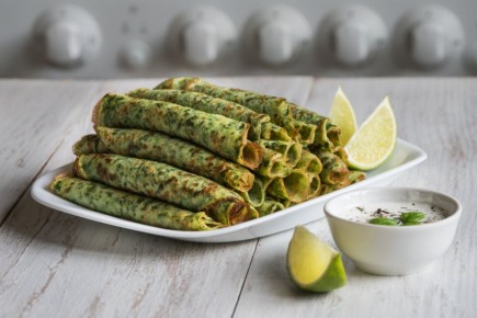 Сырные блины с зеленью: быстрое и вкусное решение для завтрака