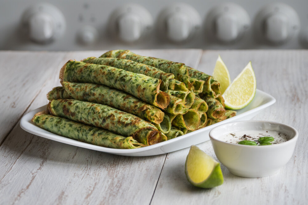 Сырные блины с зеленью: быстрое и вкусное решение для завтрака