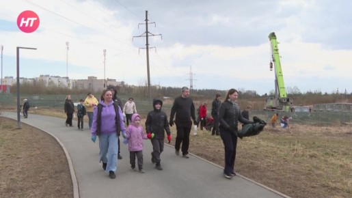 Участники программы «Орлята России» провели субботник