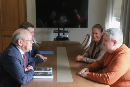 Александр Дронов встретился с телеведущим, профессором МГИМО Юрием Вяземским