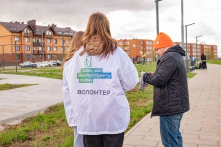 Сотни новгородцев хотят стать волонтёрами голосования за объекты благоустройства