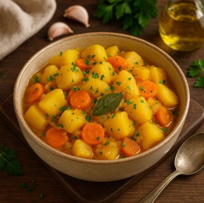 Тушёная картошка с морковью и луком: идеальное домашнее блюдо