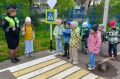 На площадке стационарного автогородка для дошкольников Валдайского округа продолжаются уроки пешеходной безопасности