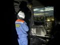 Ночью пожарные тушили квартиру на улице Коровникова в Великом Новгороде