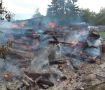 Мужчина прошёл 10 км, чтобы сообщить о пожаре в своём доме в Парфинском округе