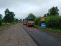 В Валдайском округе ремонтируют 20-километровый участок дороги