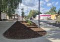В поселке Любытино продолжаются работы по обновлению Базарной улицы