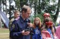 Следователь-криминалист СК России по Новгородской области посетил православный палаточный лагерь «Иверский городок»