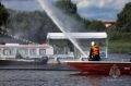 На акватории реки Волхов в Великом Новгороде прошло масштабное командно-штабное учение по ликвидации чрезвычайной ситуации, связанной с происшествием на водном объекте