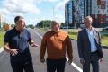 Александр Розбаум: Уважаемые Новгородцы!. Доложил Губернатору области Александру Валентиновичу Дронову о ходе работ по строительству продолжения Большой Московской улицы