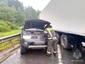 Спасатели деблокировали пострадавшего в ДТП