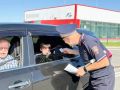 На скоростной автомагистрали водителей призвали к соблюдению дорожных правил