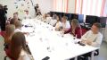Студенты Новгородского строительного колледжа рассказали Александру Дронову о будущих специальностях