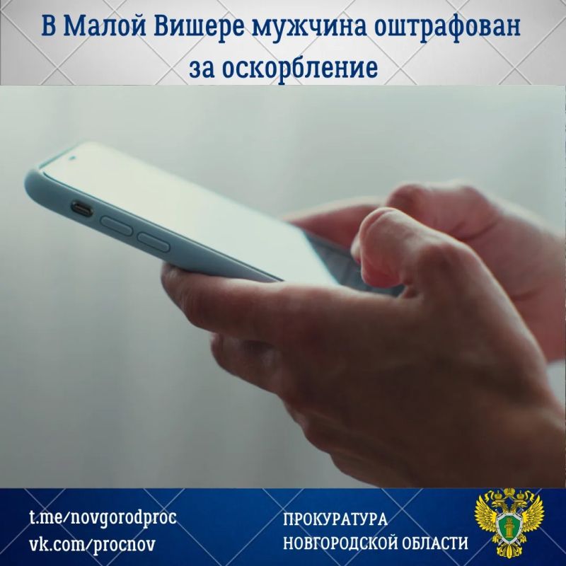 В Малой Вишере мужчина неоднократно оскорблял свою бывшую супругу в смс-сообщениях из-за разных взглядов на воспитание ребенка