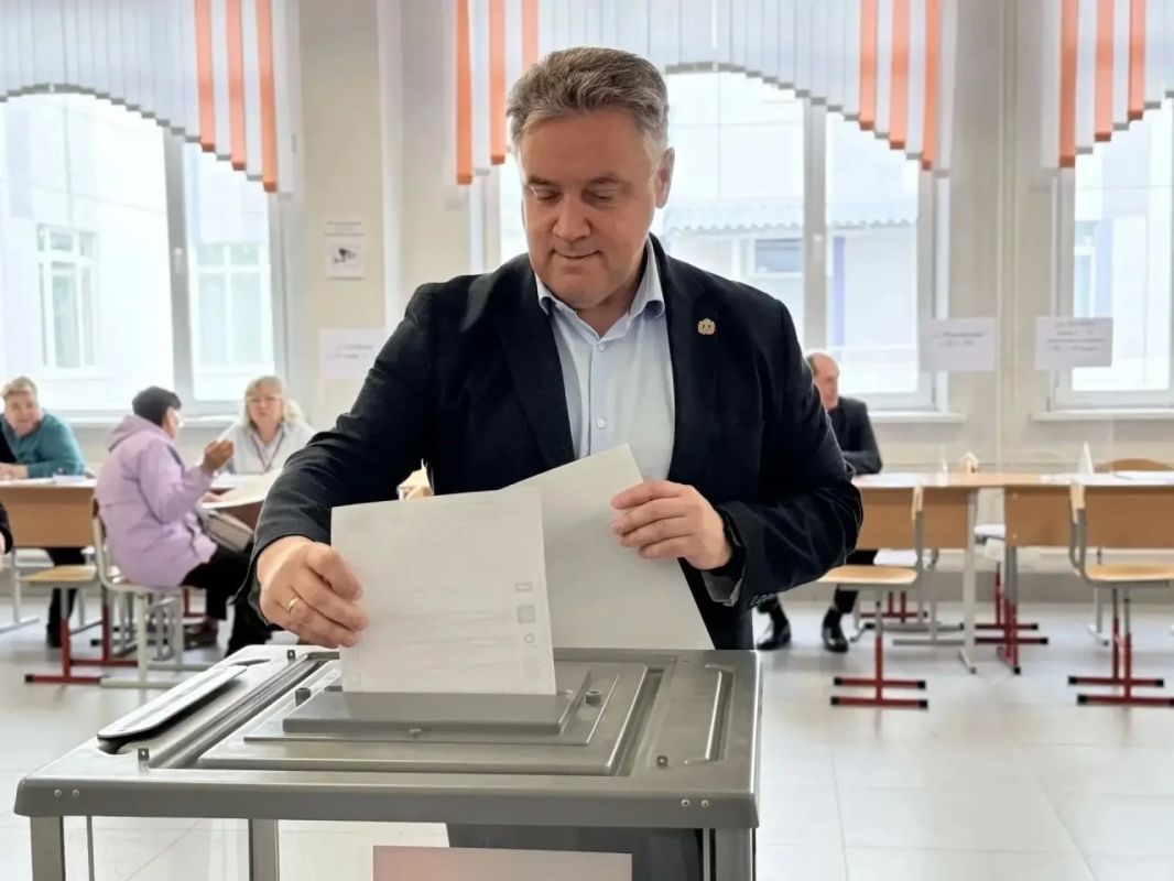 Константин Сомов принял участие в выборах