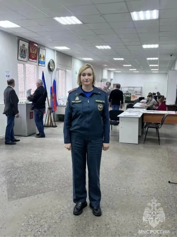 Избирательные участки под контролем спасателей Избирательные участки под контролем спасателей