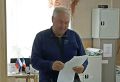 В Хвойнинском округе пришёл на избирательный участок Почётный гражданин