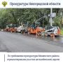 В Мошенском округе три участка автомобильной дороги на ул. 9 Января имеют повреждения дорожного покрытия