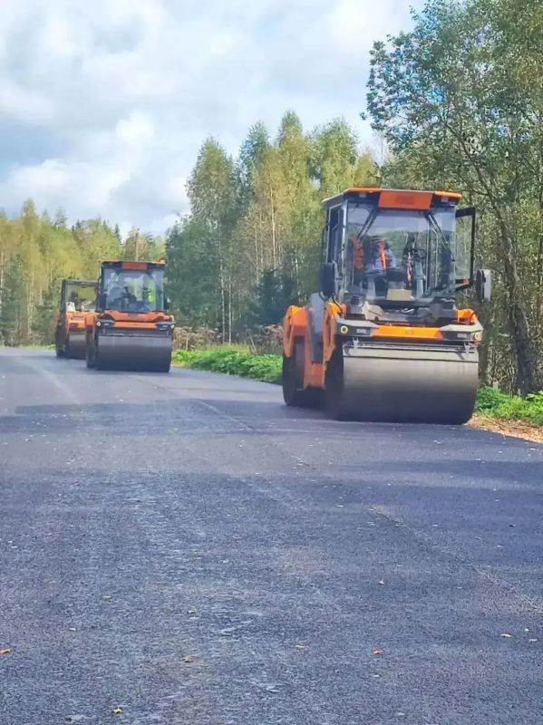 В Демянском округе завершается ремонт пяти дорог