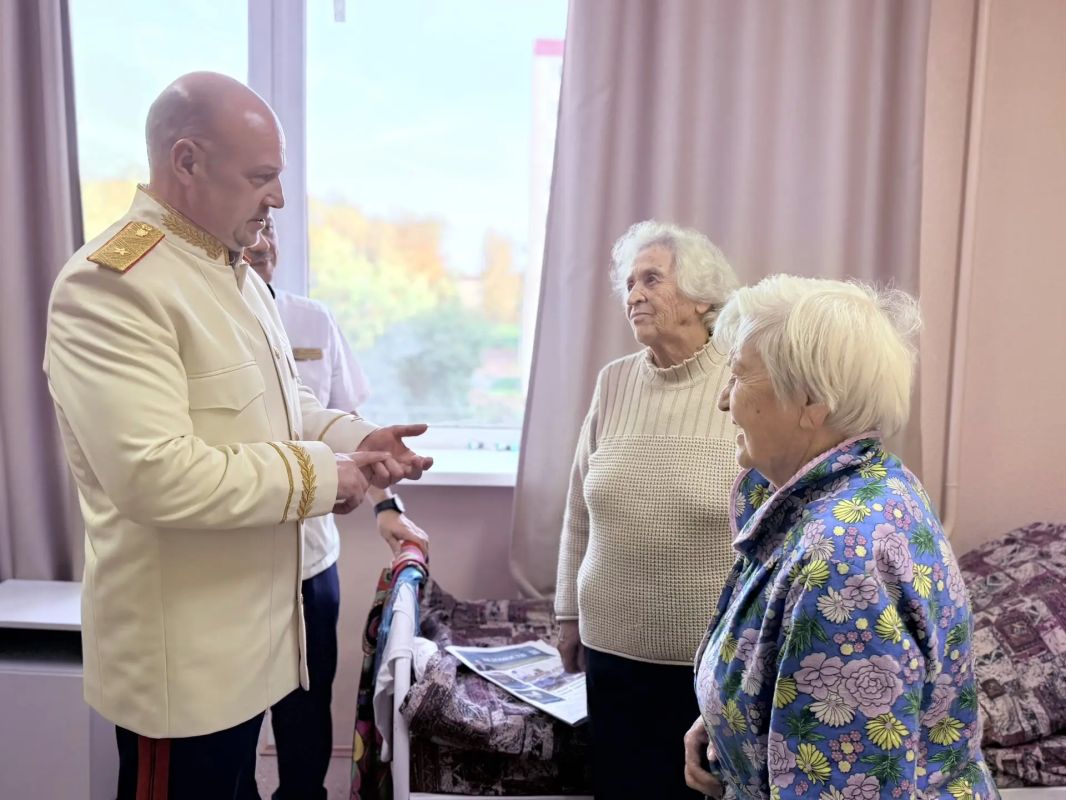 Руководитель следственного управления посетил Клинический госпиталь ветеранов войн Руководитель следственного управления посетил Клинический госпиталь ветеранов войн