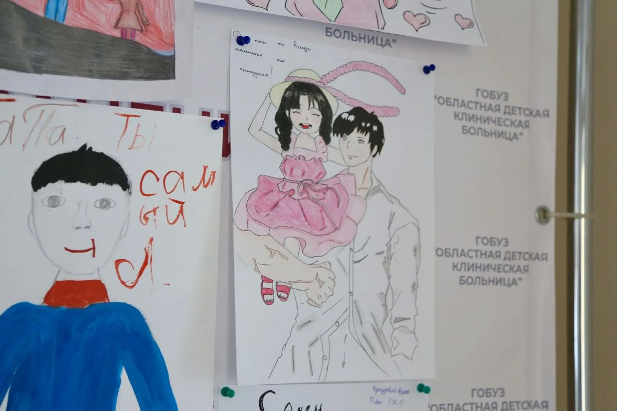 Детские рисунки - в подарок папе Детские рисунки - в подарок папе