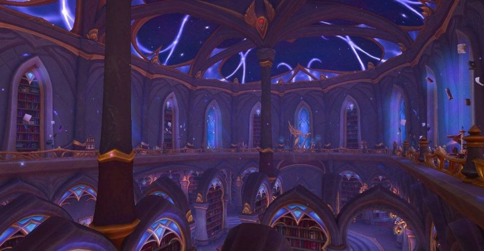 Терраса Магистра: Ночная Вдохновляющая Атмосфера