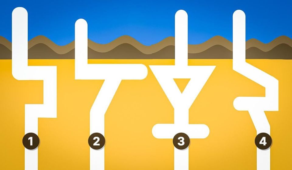 Тест на логику: какую трубу выберете, чтобы узнать о себе больше?