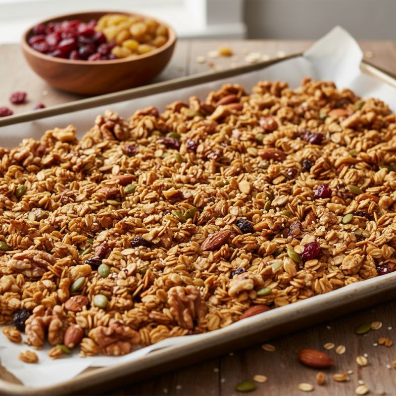 Домашняя гранола: просто и вкусно