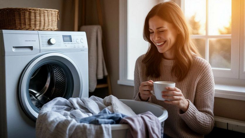 Как отложенный старт стиральной машины облегчает утренние хлопоты