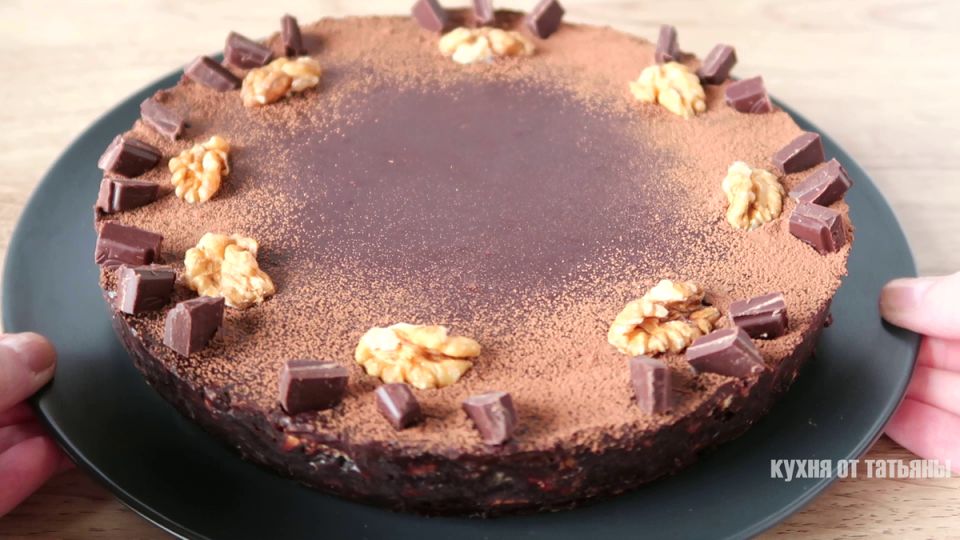 Шоколадный торт без выпечки: делаем десерт мечты