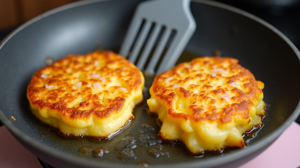 Картофельные лепёшки с нежным сырным центром: вас поразит этот простой рецепт