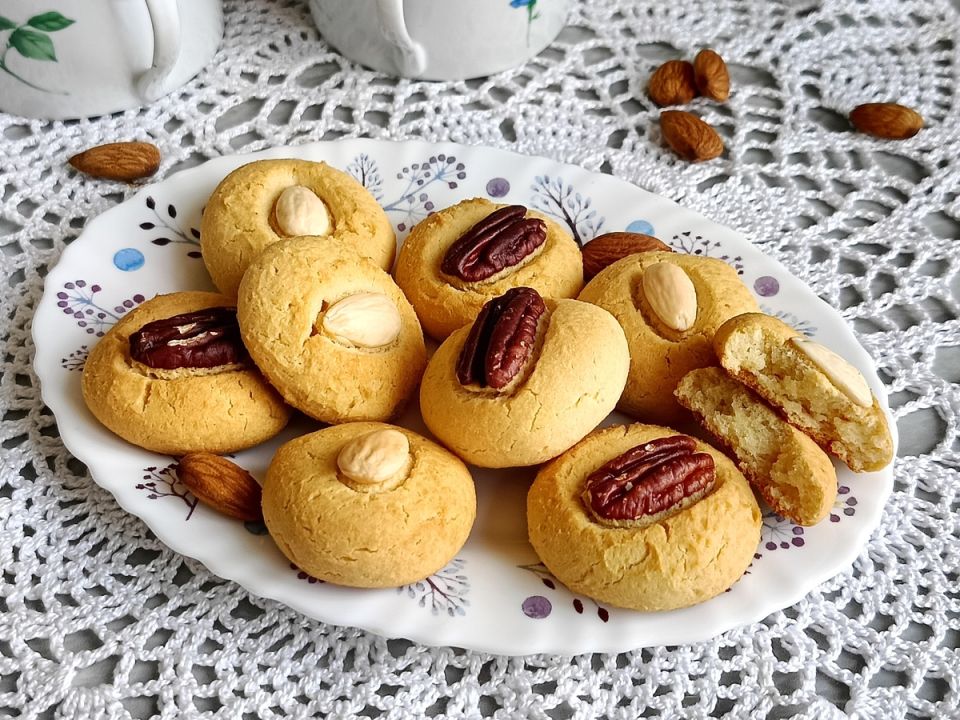 Постное печенье с орехами: идеальный десерт без глютена